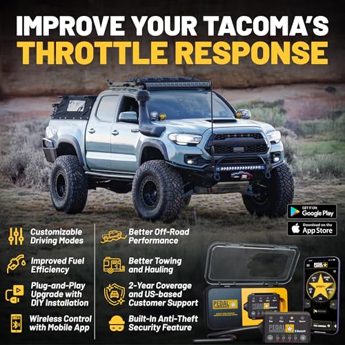 Pedal Commander for 2005–2023 Toyota Tacoma: Better Throttle Response for Lifted Trucks, Larger Tires, and Off-Road Driving - Image 3