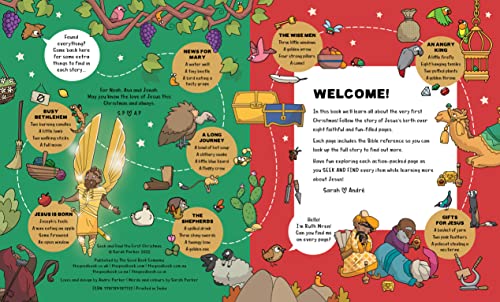 Seek and Find: The First Christmas: With over 450 Things to Find and Count! (Fun interactive Christian book to gift kids ages 2-4) image 5