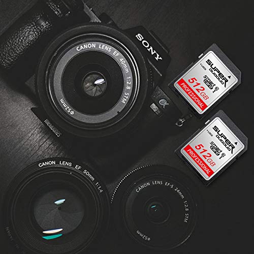 512Gb Sd Card 512Gb Memory Card High Speed Class 10 For Camera Computer Game Console, Dash Cam, Camcorder, Surveillance, Drone #TOP6