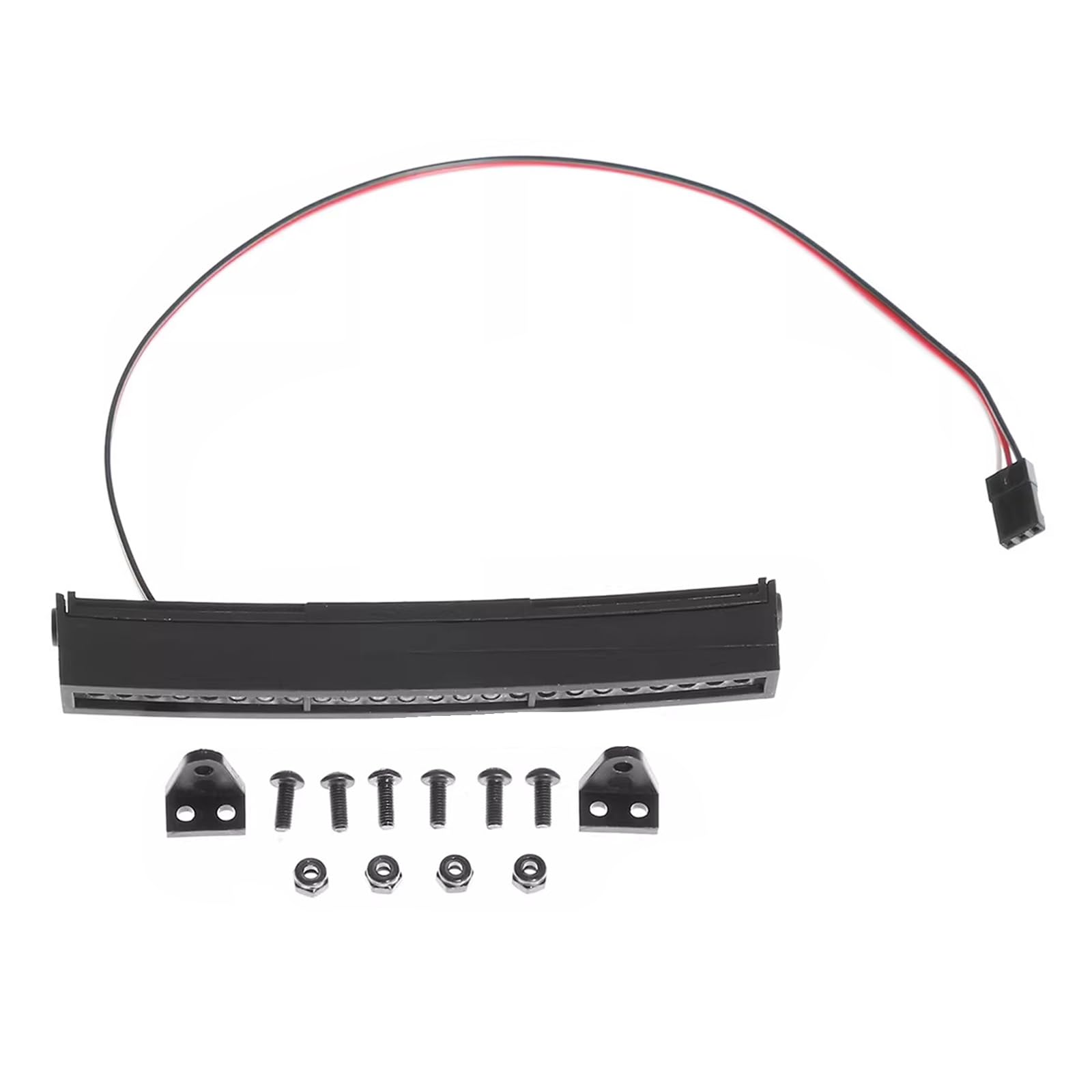Brightness LED Roof Lamp with Quick Install for 1/10 Scale Crawlers Metal Car Accessories