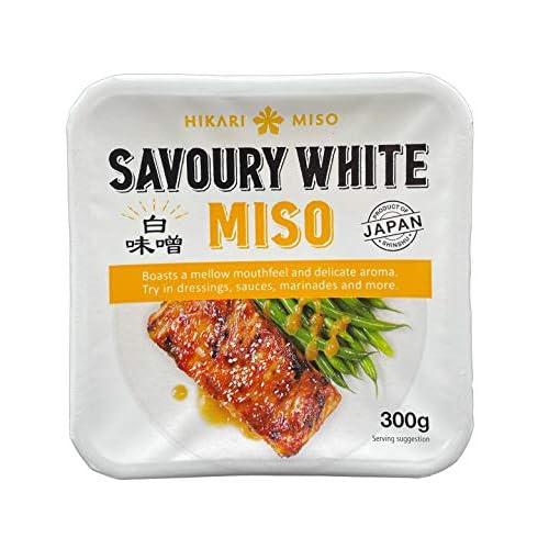 Hikari Miso Savoury White Miso Paste, weiße Miso-Paste aus Japan, 300 g