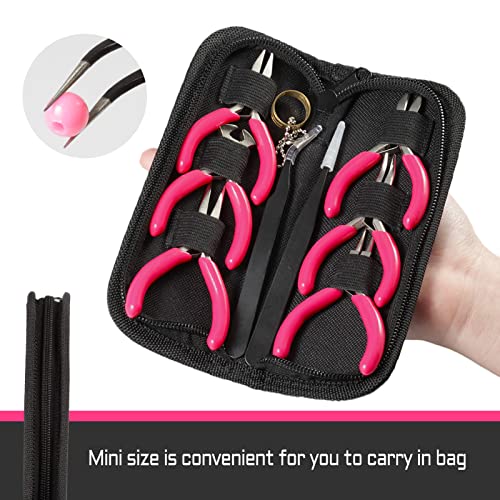 Pince à bec coubé pour manipuler les petits apprêts facilement - 6
