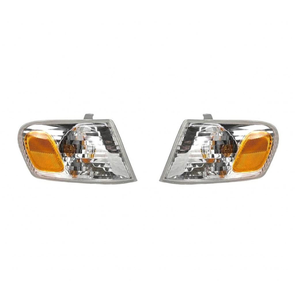 For Toyota Corolla 2001 2002 Turn Signal/Corner Light Driver and Passenger Side | Pair | CAPA | TO2530137, TO2531137 | 8152002070, 8151002070