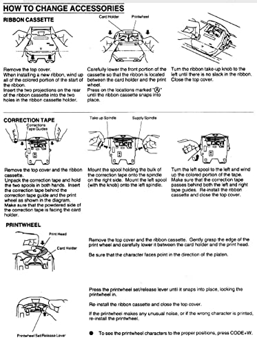Nakajima NAKWPT150 Wpt-150 Electronic Typewriter thumb #5