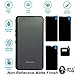 FCS Armor Screen Protector Flexible Screen Guard for LG G8X ThinQ Dual Screen | Covers All Three Screens & Camera | Front & Back all Side Protection. 4 Pc. Pack (Matte)