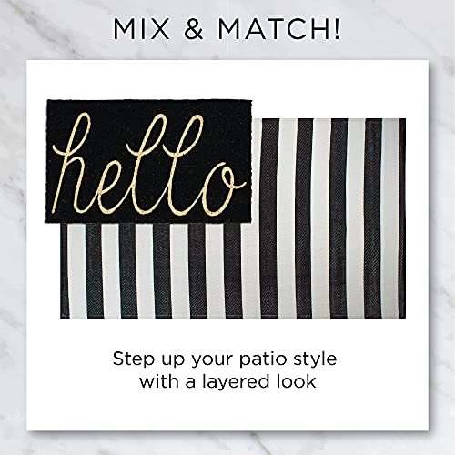 Dii CAMZ11788 Heavy Duty Coir Doormat With Nonslip Vinyl Backing, Welcome Mat Outdoor Entry Way & Front Porch Décor, Home Sweet Heart thumb #6