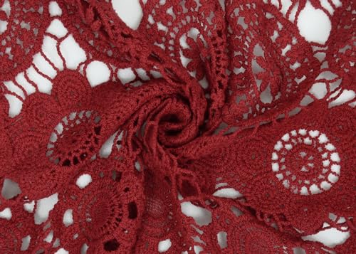 Image of Anna-Kaci Lace Front Open Sleeveless Top Cardigan Crochet Vest Cover up Summer Beachwear