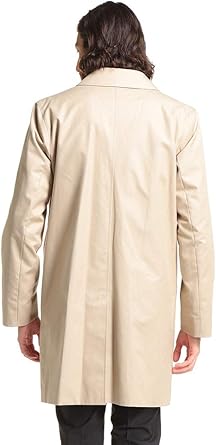 アクアスキュータム ステンカラーコート ベージュ ライナー チェック 32 ショートステンカラーコート