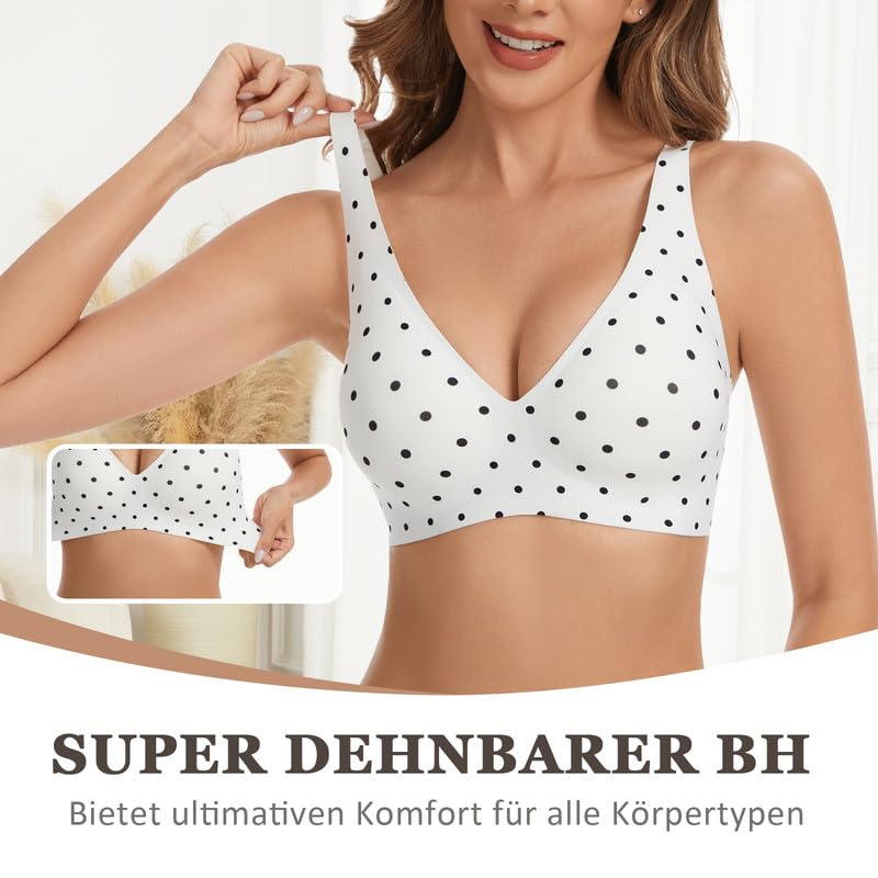 Brassiere classiques comfit generous imprimée avec bonnets push up - 3