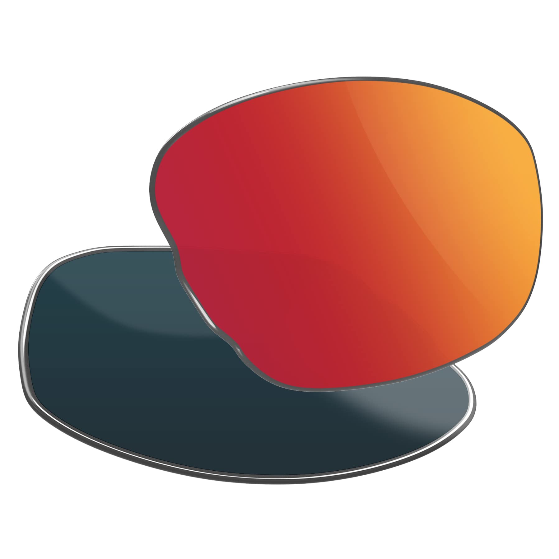 Vaep Polarized Replacement Lenses for Native Kodiak Sunglasses - Brick Red