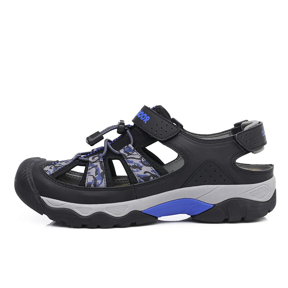 Sandali Estivi Uomo Esterni Spiaggia Traspirante Casual Sandali Sportivi all'aperto Trekking Passeggiata Antiscivolo Sandalo Acqua