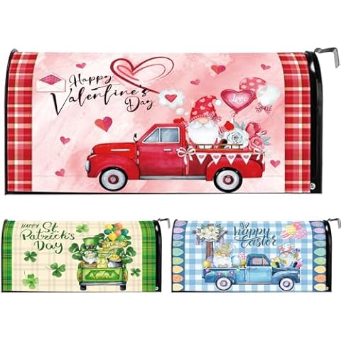 Menkxi Holiday Mailbox Covers Set Cover