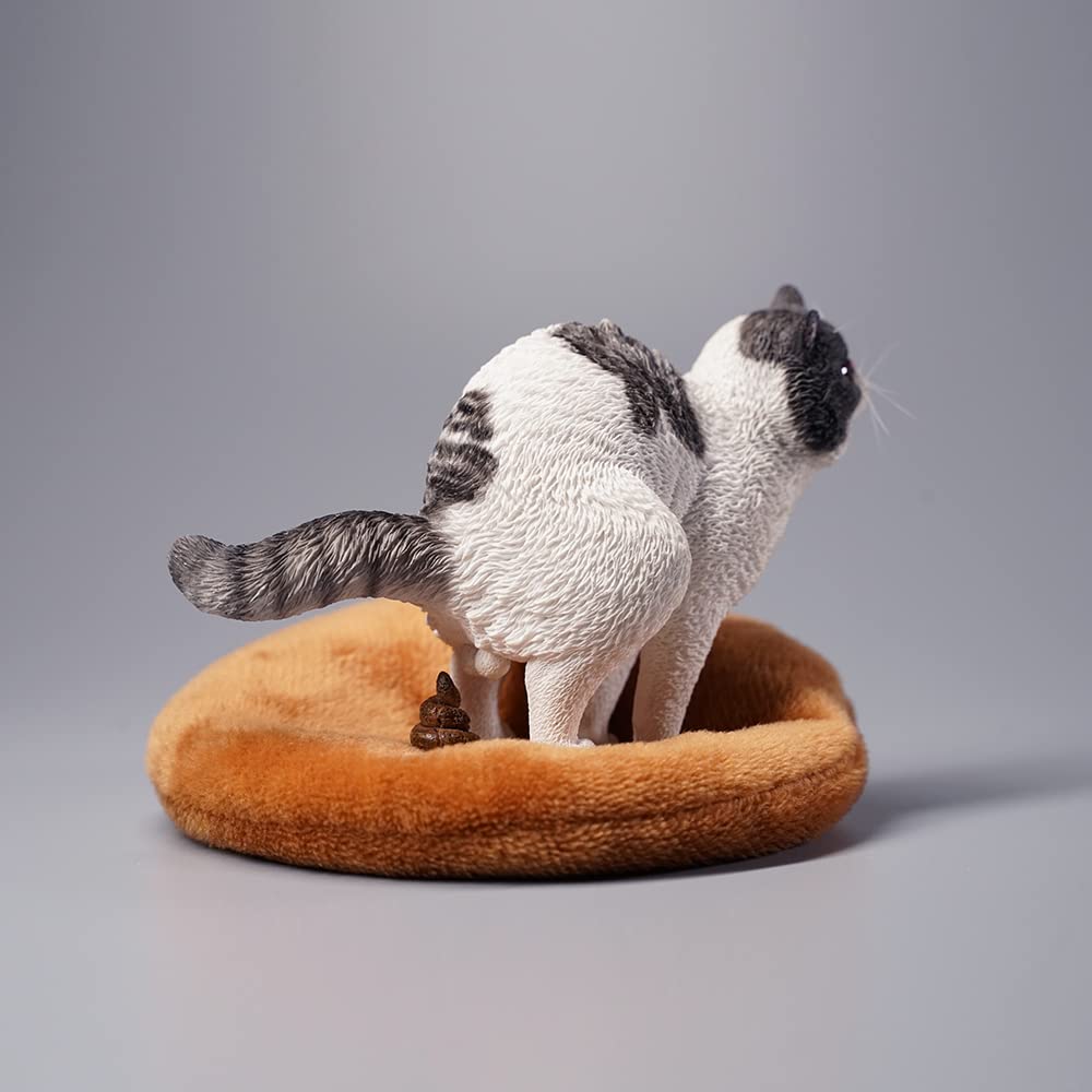Amazon.com: MMOS X JXK Pooping Garfield Cat Statue, Very Funny
