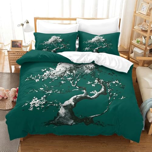 Parure de lit bonsaï 3D en microfbre 140x200 pour enfant