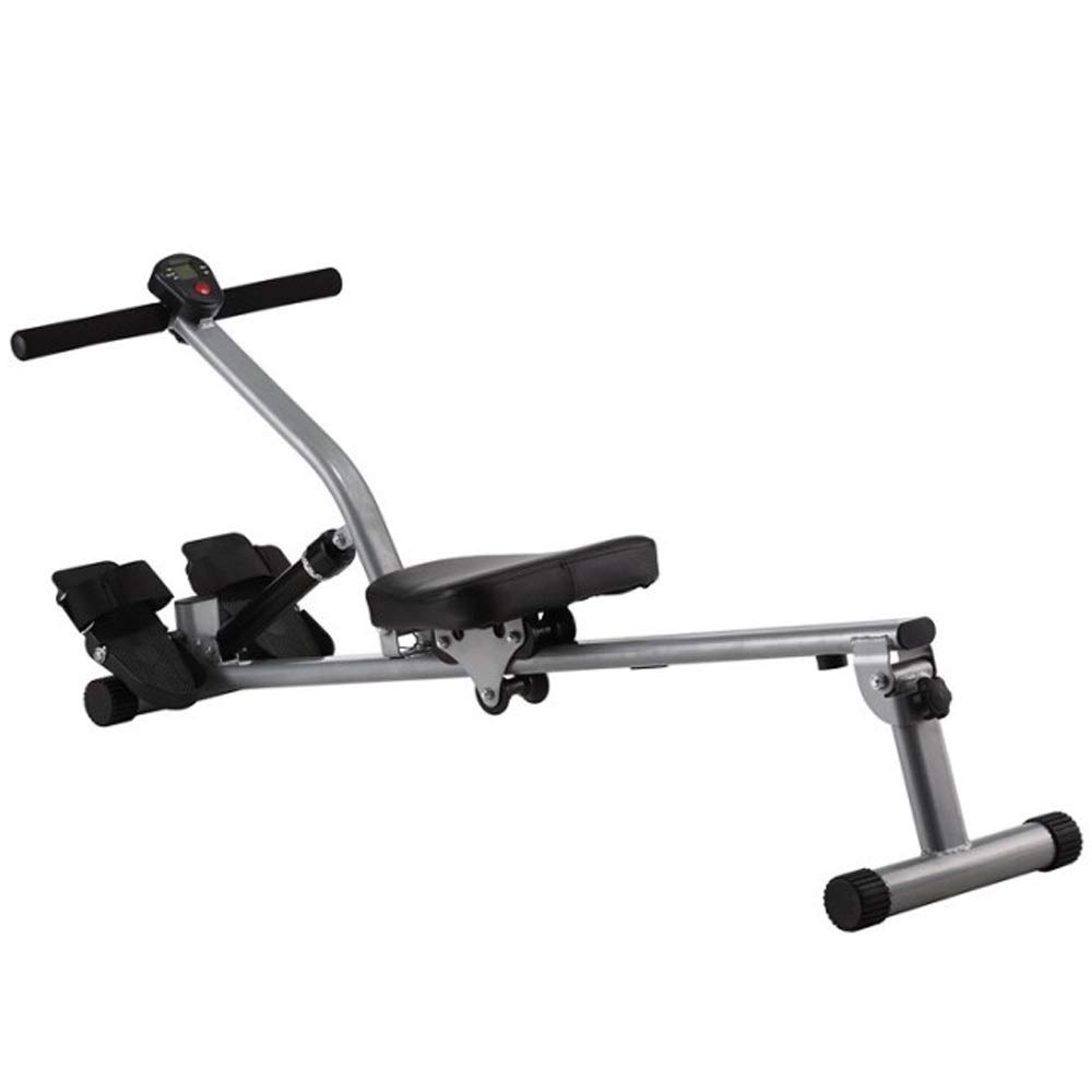 QUSYZD Foldable Rowing Machines Rowing Machine Foldable Indoor Rower Exercise Equipment with 12-Level Quiet Magnetic Resistance for Cardio Exercise Workout at Home and Studio,