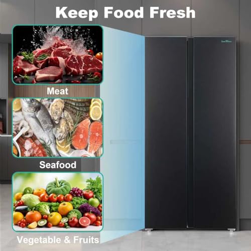 iceBlue 15.6 Cu.Ft. Side-by-Side Refrigerator