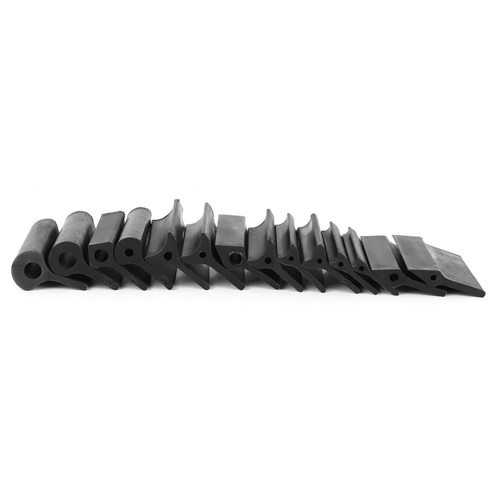 Ejoyous 14pcs Blok Szlifowania, Narzędzia do Obróbki Drewna Gumowe Chwyty Szlifowania, Precyzyjne Szlifowanie, Wszechstronne Bloki 14pcs, łatwe i Wszechstronne, Ulepszone Polerowanie Krzywych i