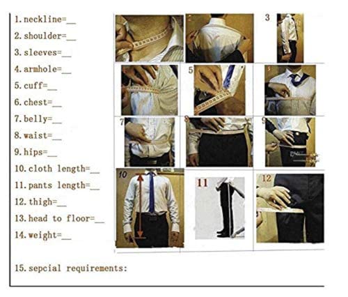 Mi Bo Tong Mens 3 PCS Slim Fit Suit 24 Colors Notch Lapel Blazer Vest Pants Work Wedding Suits Set2