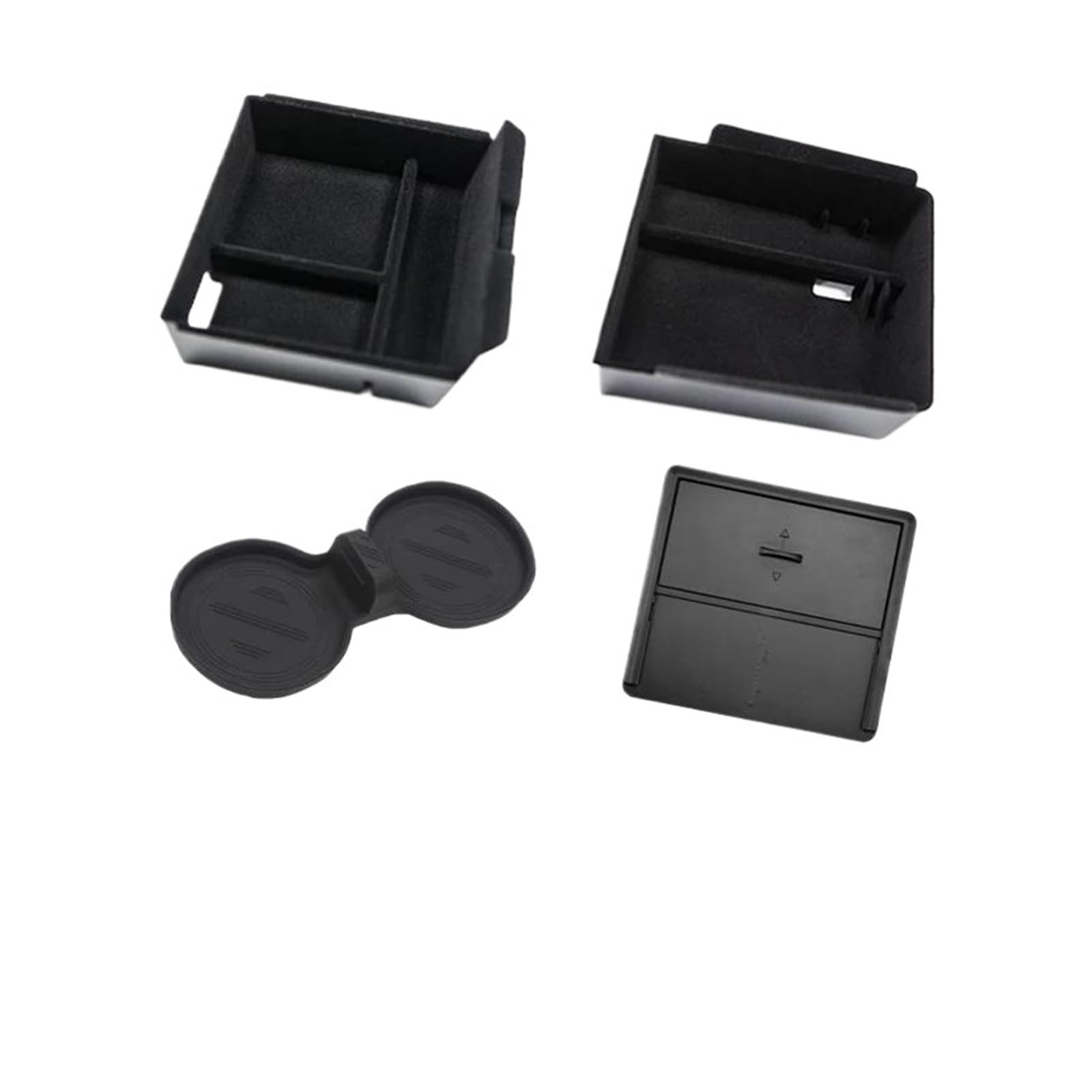 AHRPKAMERD Centre Console Organiser Tray For Tesla For Model 3 For Highland 2024 Console Armrest Storage Organizer Interior Box Replacement Armrest Storage Box(6)