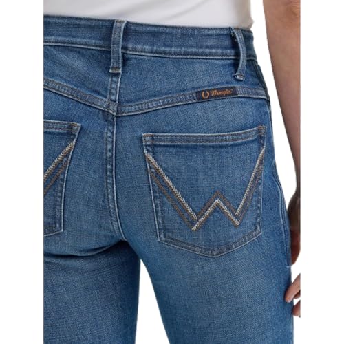 Wrangler Women's The Ultimate Riding Jean Mid Rise Willow Bootcut in Aubree4