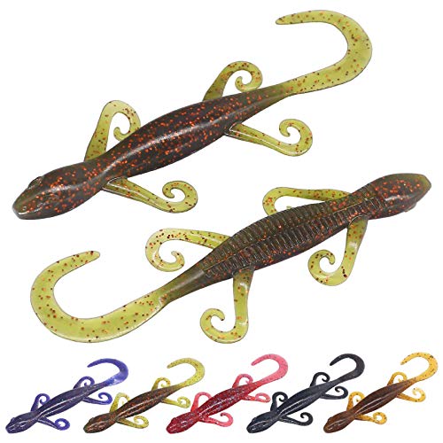 Lizard-Baits-Soft-Plastic-Worms-Lizard-Fishing-Lure