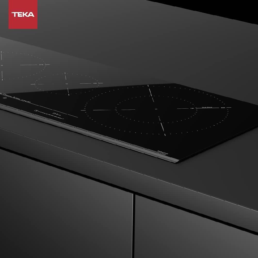 TEKA Placa de Inducción 90 cm, 3 Zonas, Control Táctil MultiSlider, Power Plus, Stop & Go, Zona Paellera XL, Modelo IZC 93320 MST