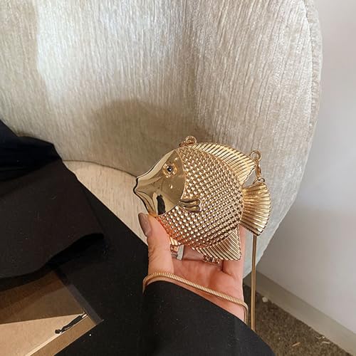 Crossbody Purses Evening Clutches Bag for Women Fish Shape Shoulder Crossbody Bag Fashion Handbag Satchel Purse Gifts3