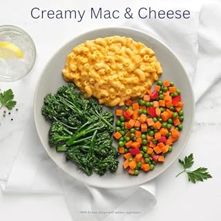HMR Entrees Meals 5-Pack Variety | Low Calorie Premade Microwave Meals for Weight Loss | Ready to Eat Dinner | Includes Mac & Cheese, Penne Pasta, Turkey Chili, Cheese Basil, Beef Stroganoff