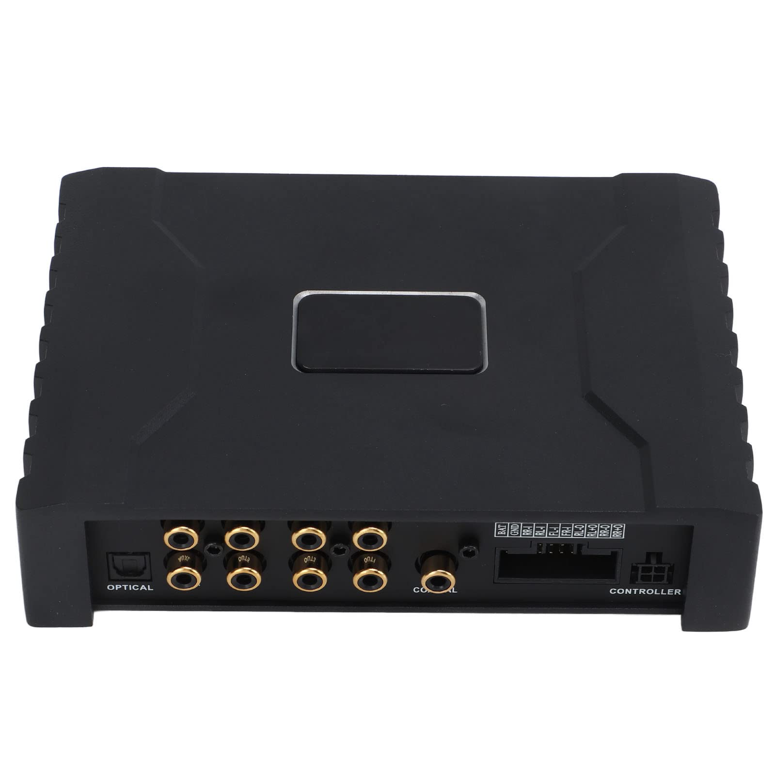Hidyliu Amplificador de Coche de 4 Canales Amplificador de Potencia de Audio Bluetooth 5.0 de Alto Rendimiento para Vehículos Universales Metal 1 Unidad