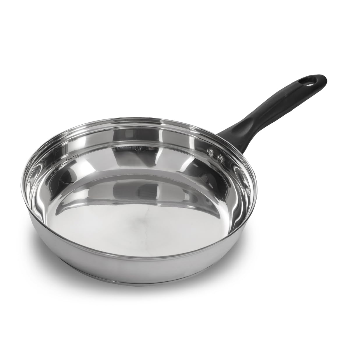 Blackmoor 24cm Stainless Steel Frying Pan/PFAS-Free/Suitable for All Hob Types Including Induction/Necessities Range 69619
