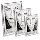 walther design Bilderrahmen Elodie Portraitrahmen, 13x18 cm, silber, BM318S