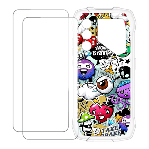 UOGNADGD Blackview Oscal Pilot 1 �Ƃ̌݊������� �J�X�^���J���t���P�[�X�{�����K���X�ی�t�B����2���t�� ? �Ռ��z�������h�~ (������)