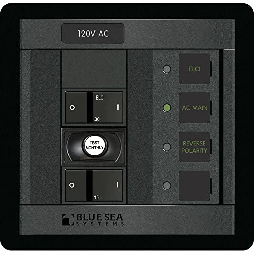 Blue Sea Systems 1190 ELCI Main 30A Double Pole + 1 Position