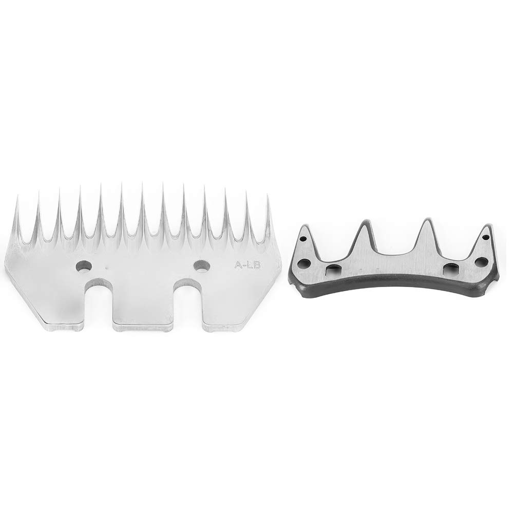 Cuchilla de podadoras de ovejas, reemplazo de Cortador de Corte de Acero Inoxidable(Hoja Recta de 13 Dientes)