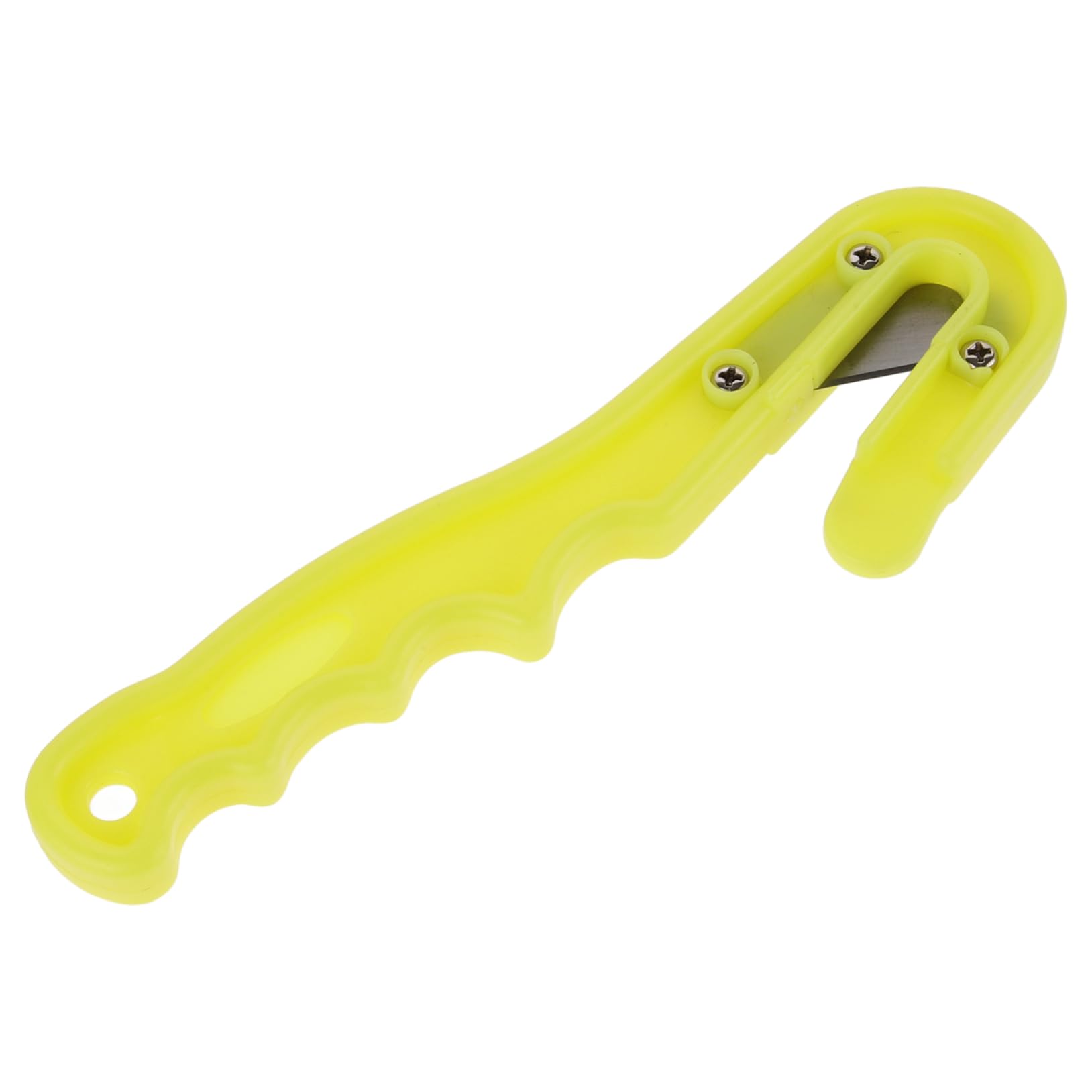 Yardwe Sturdy Underwater Rope Cutting Tool Emergency Line Slicer for Divers Snorkeling Fishing Yellow Convenient