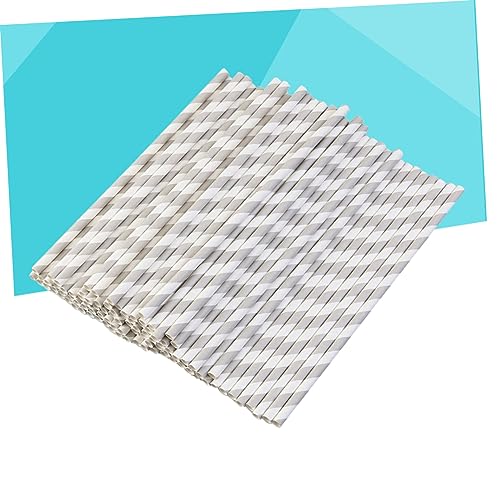 VALICLUD 200 pitillos desechables de papel gris miniatura 3