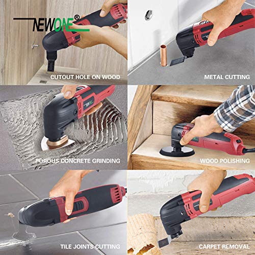 HAOLI 66 pcs/set Oscillating Tool Saw Blades Multitool Blades Accessories Kit