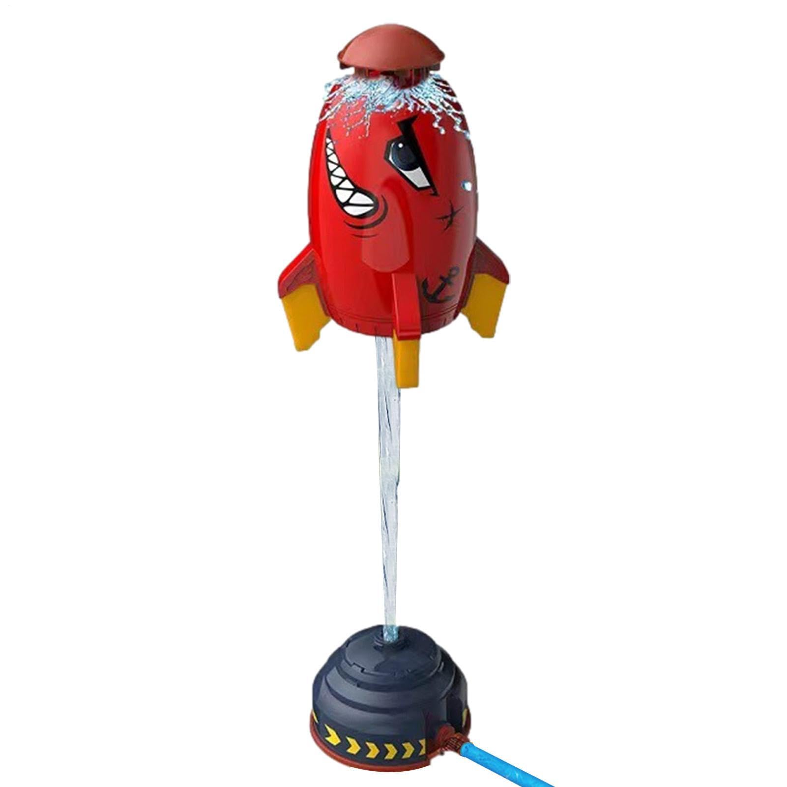 Waters Rocket Launcher, Waters Rocket Sprinkler for Kids, Kids Rockets Launcher Toy, Funny Water Powered Rockets Toy for Backyard, Summer Water Toys for Boy Girls Ages 3-12