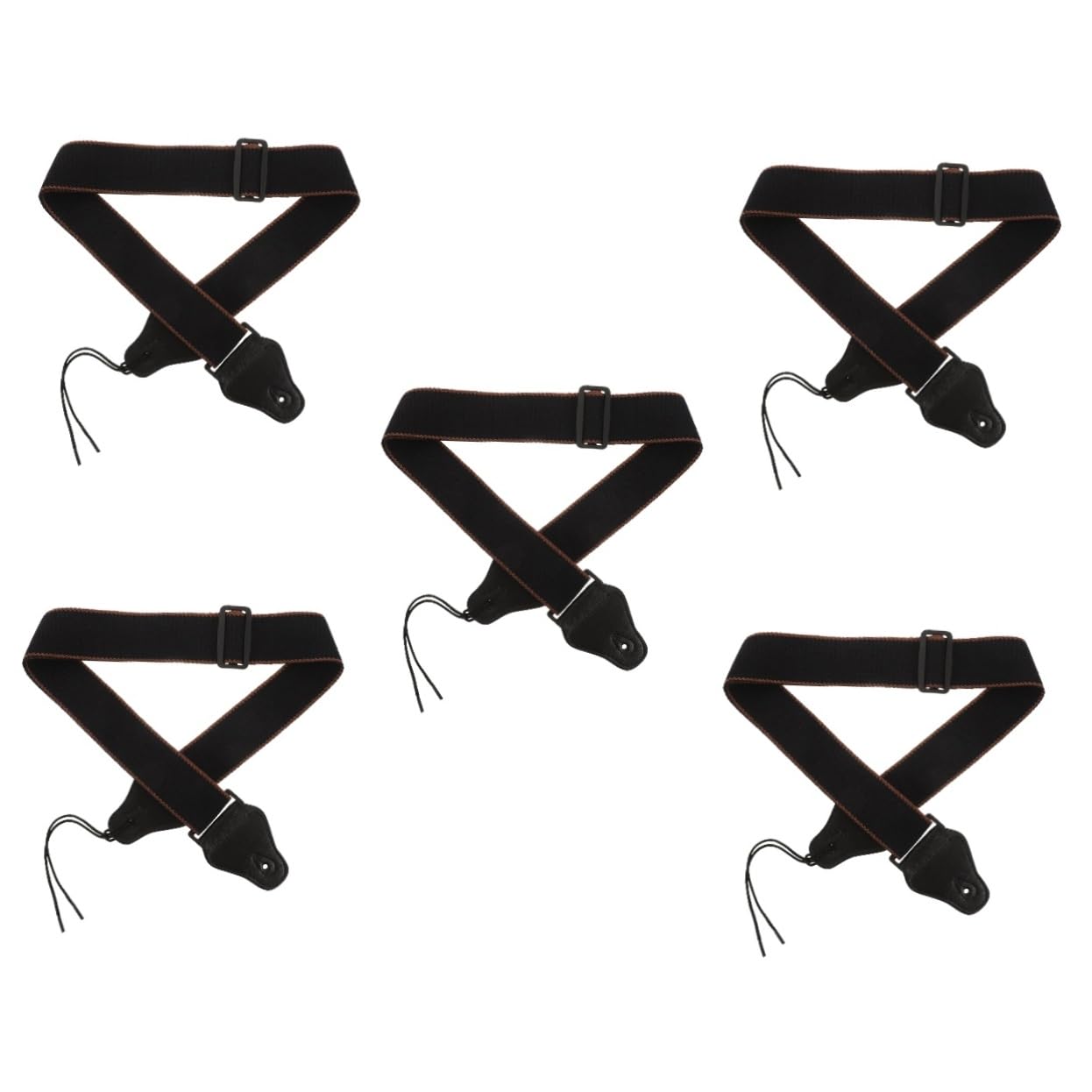 FOMIYES Correa de guitarra Hombro bajo acolchado correas cinturón de guitarra piezas de guitarra sosteniendo la correa de la guitarra correa de ukelele eslingas de guitarra Piel