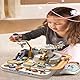 WDEC Auto Spielzeug Track Cars Spielzeug Auto Abenteuer Spielzeug Autos Rennstrecken-Spielzeug Track Cars Spielzeug für Kinder Jungen Mädchen Auto Spielzeug passend für 3 4 5 qcgd001