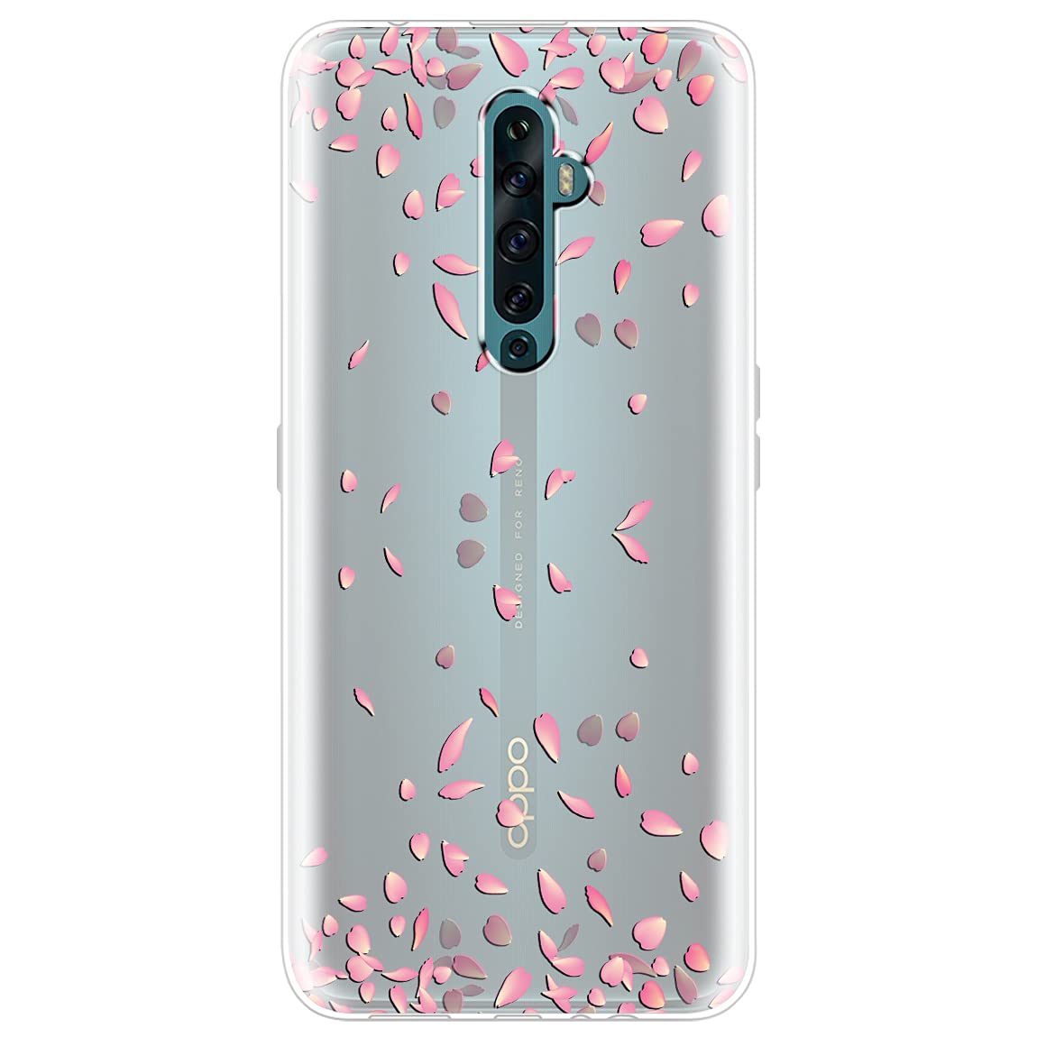 Fashionury Shockproof Printed Back Cover Case for Oppo Reno 2F / Reno 2Z (Transparent) -V025 (B094VYT774) Amazon Price History, Amazon Price Tracker