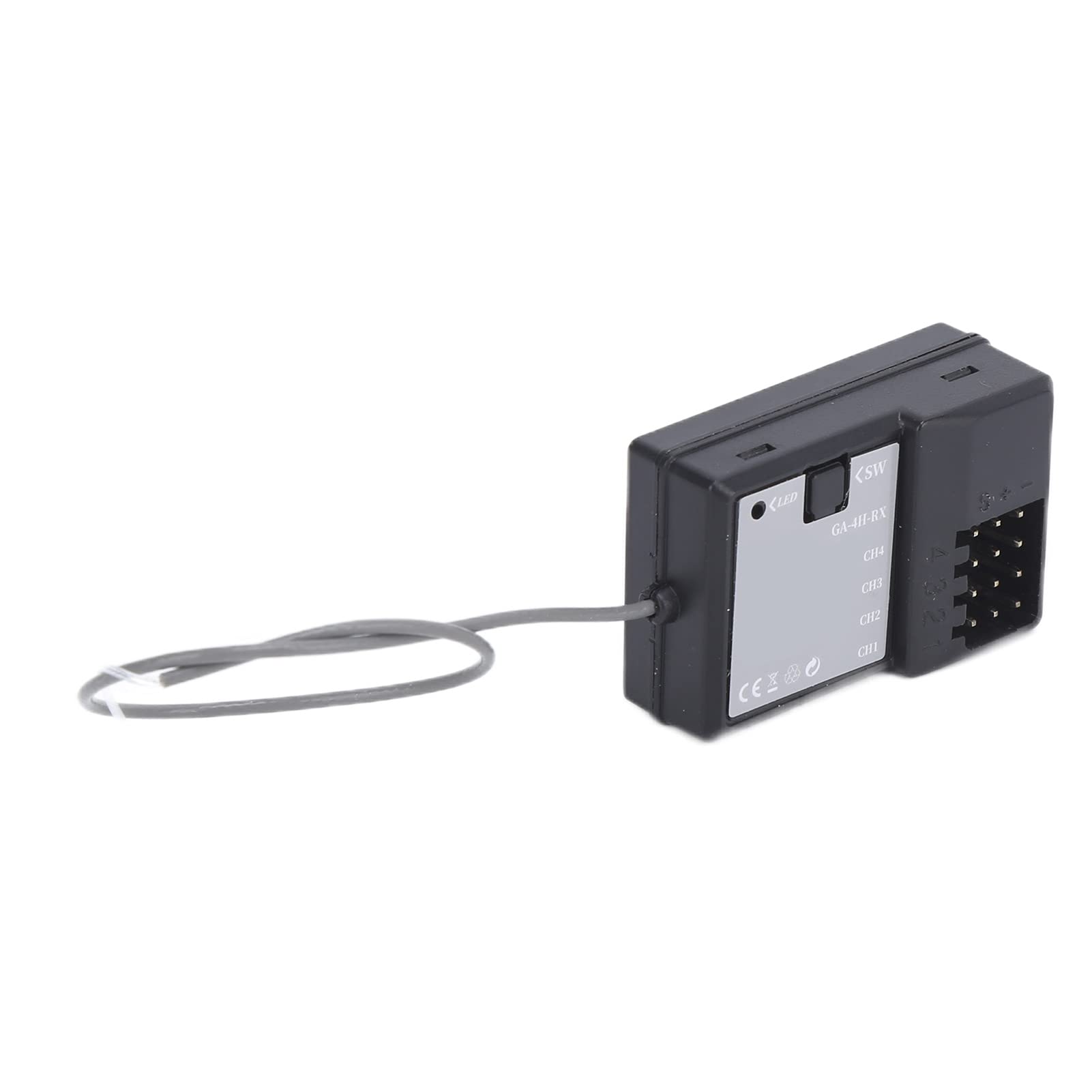Qqmora FHSS 67 Channel RC Receiver Fast Link 2.4G for Remote Control Car Boat, Suitable for Various Vehicles