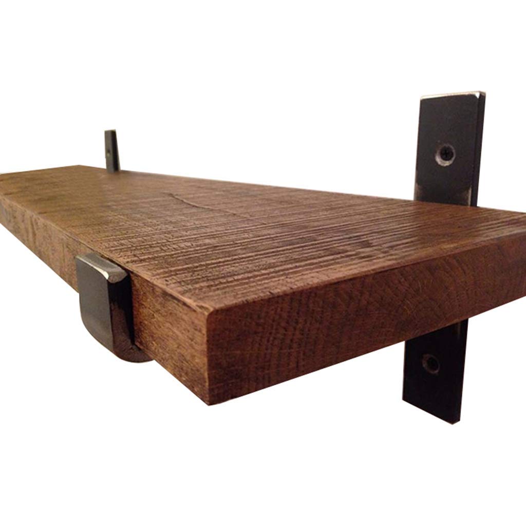 Casier à vin pour salon bar en bois massif épais et métal 150cm