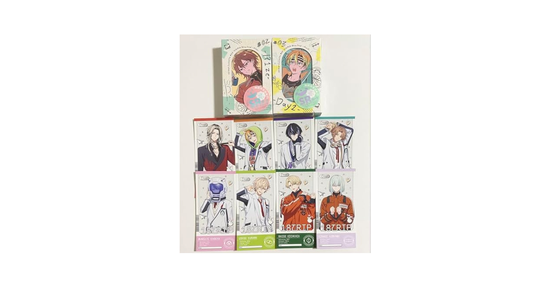 エイトリ カセットテープ 朝班 18TRIP Cassette Smiley day R1ze 朝班 エイトリ - メルカリ