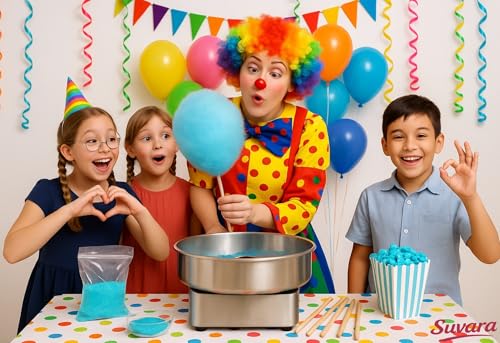 500G Heidelbeer Zucker für Zuckerwatte Aromazucker Farbzucker Blau für die Zuckerwattemaschine mit Zuckerwattezucker – Bild 4