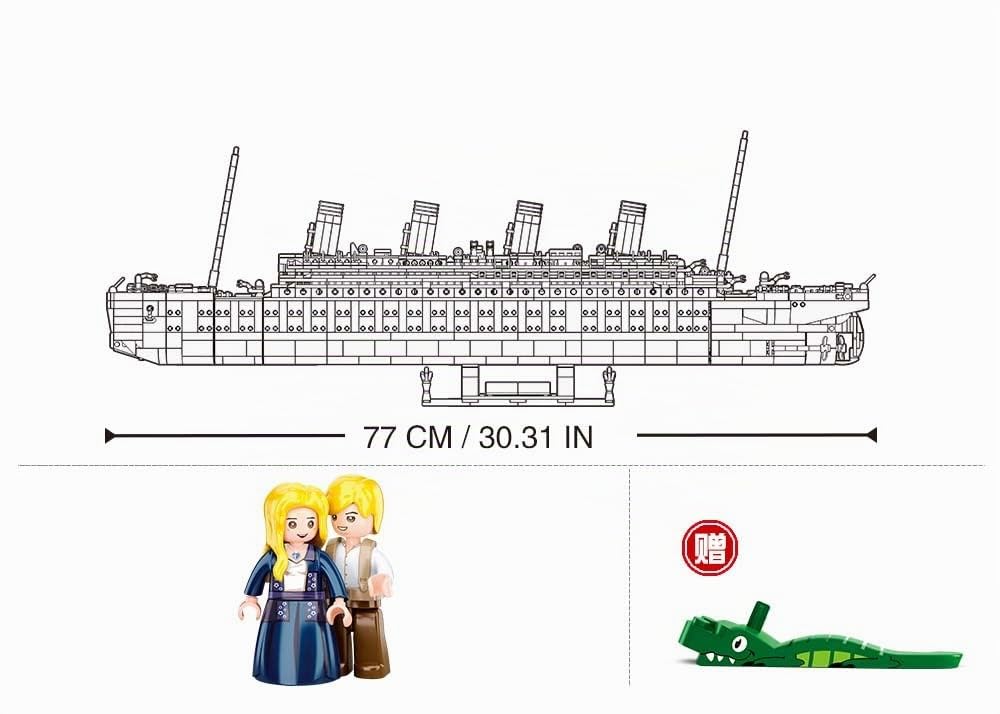 Sluban M38-B1122 Titanic 1:350