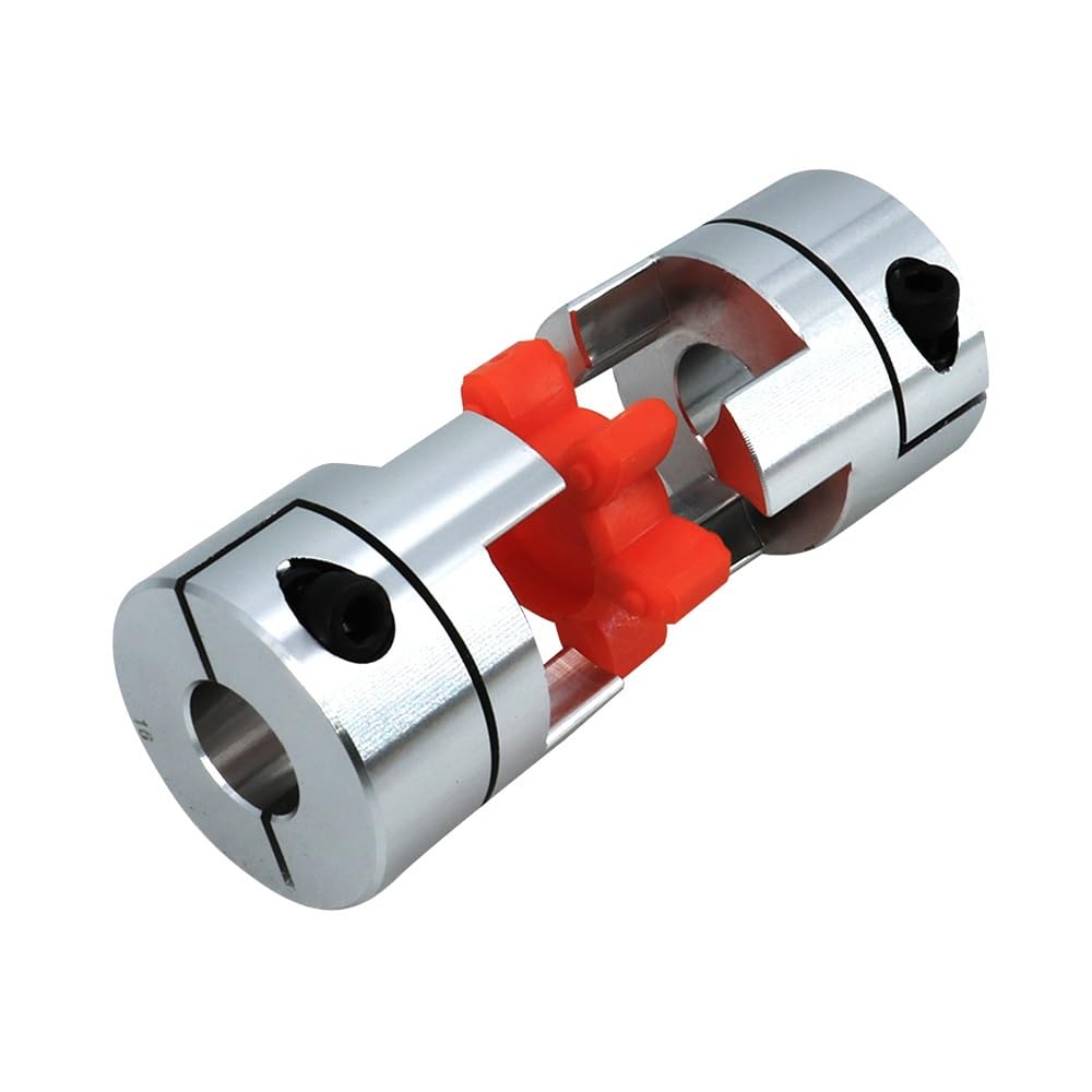 1 Stück Aluminiumkupplung D65 L90 Flexible 4-Backen-CNC-Motor-Schrittmotorbohrung 14 mm bis 38(30x30mm)