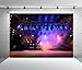 BELECO 8x6ft Fabric Concert Stage Backdrop for Photography & Live Shows - Rock Music Festivals & Carnival Background - Music Theme Party Decorations & Photo Props
