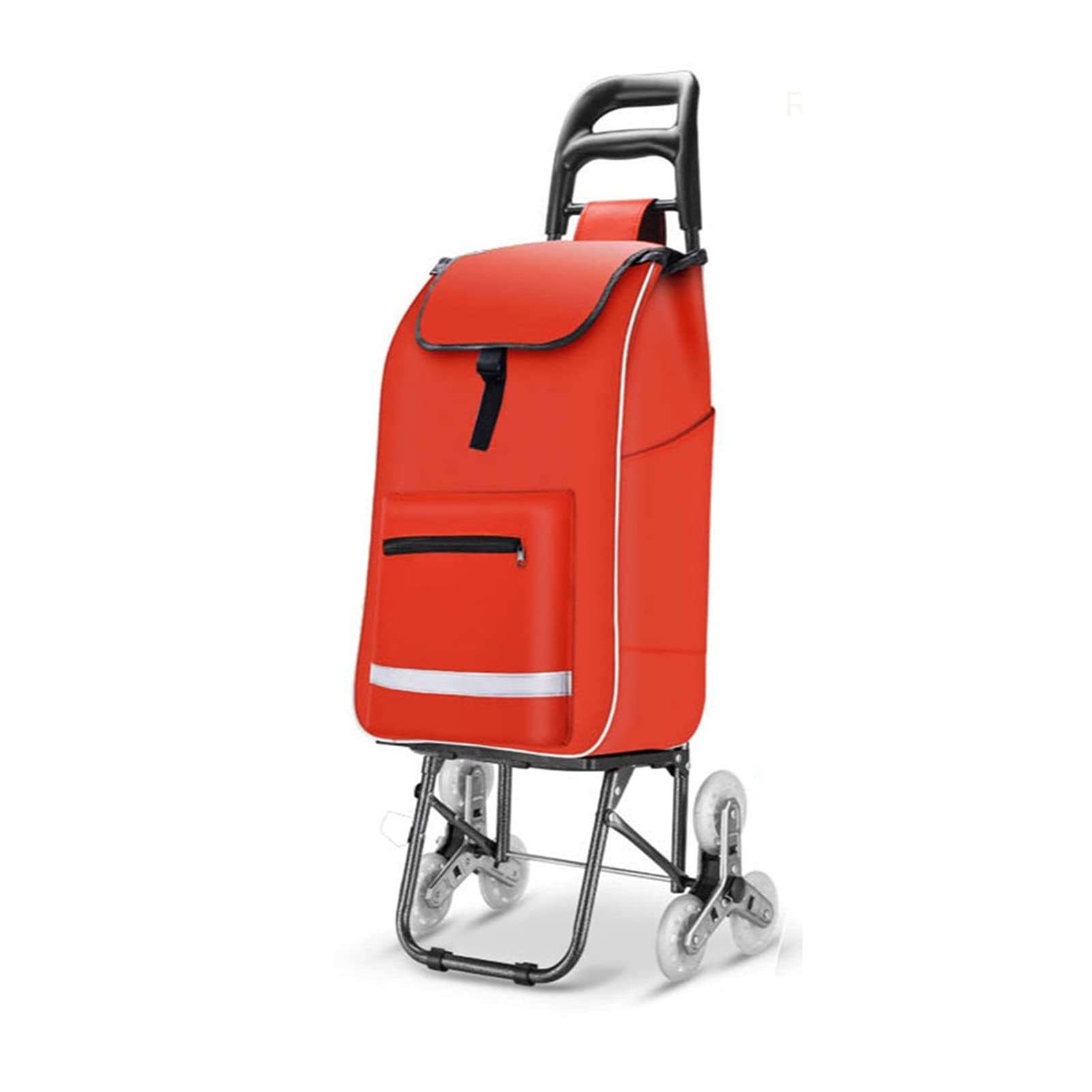 KFGISD, Folding Stair Climbing Wheels Laundry Grocery Baggage Portable Utility Carts,Folding Shopping Trolley