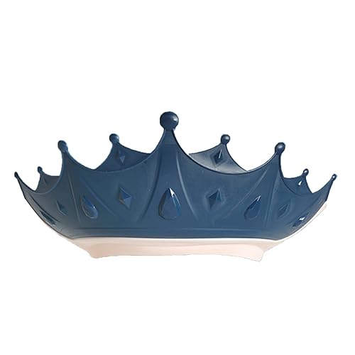 Miniatura 1 de Lindo sombrero de champú de silicona en forma de corona, gorra de baby shower, gorro de ducha ajustable, gorro de ducha impermeable para niños,